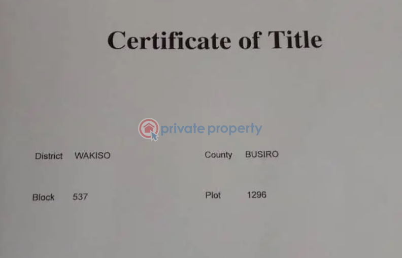 Land For Sale Wakiso Central - 0